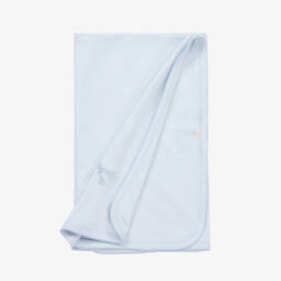 Kissy Kissy-Boys Light Blue Giraffe Blanket | Childrensalon Outlet