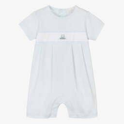 Kissy Kissy-Boys Pale Blue Golf Shortie | Childrensalon Outlet