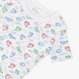 Kissy Kissy-Пижама из хлопка Пима с акулой для мальчиков | Childrensalon Outlet