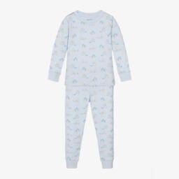 Kissy Kissy-Boys Puppy Print Blue Pyjamas | Childrensalon Outlet