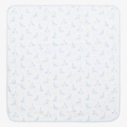 Kissy Kissy-Boys Soft Giraffe Cotton Blanket | Childrensalon Outlet