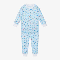 Kissy Kissy-Boys Space-Themed Blue Nightwear | Childrensalon Outlet