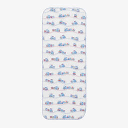 Kissy Kissy-Boys Train Print Burp Cloth | Childrensalon Outlet