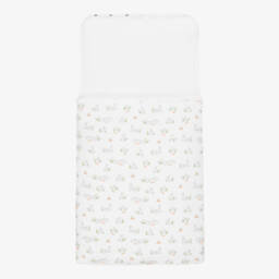 Kissy Kissy-Boys White Bunny Comfort Cocoon | Childrensalon Outlet