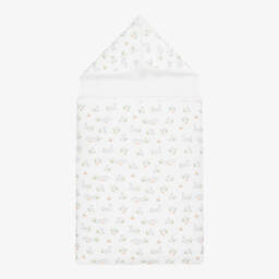 Kissy Kissy-Boys White Bunny Comfort Cocoon | Childrensalon Outlet