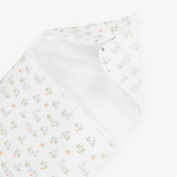 Kissy Kissy-Boys White Bunny Comfort Cocoon | Childrensalon Outlet