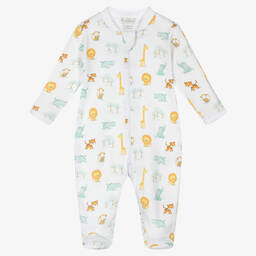 Kissy Kissy-Белый комбинезон из хлопка пима для мальчиков | Childrensalon Outlet