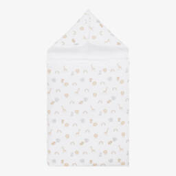 Kissy Kissy-Boys White Safari Cotton Nest | Childrensalon Outlet