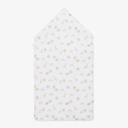 Kissy Kissy-Boys White Safari Cotton Nest | Childrensalon Outlet
