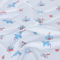 كيسي كيسي-Dragon Cotton Blanket (74cm) | Childrensalon Outlet