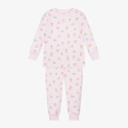 Kissy Kissy-بيجاما قطن بيما لون وردي للبنات | Childrensalon Outlet