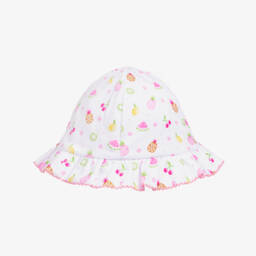 Kissy Kissy-Girls Fruit Delight Pima Sun Hat | Childrensalon Outlet