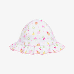 Kissy Kissy-Girls Fruit Delight Pima Sun Hat | Childrensalon Outlet