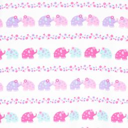 كيسي كيسي-بيجاما قطن بيما جيرسي لون زهري وأبيض للبنات | Childrensalon Outlet