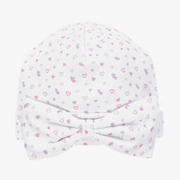 Kissy Kissy-Girls Pima Cotton Fairytale Wishes Hat | Childrensalon Outlet
