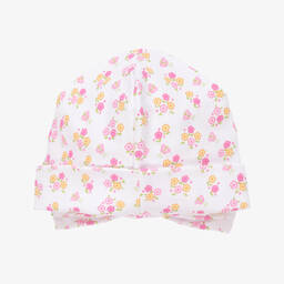 Kissy Kissy-قبعة قطن بيما لون أبيض للمولودات | Childrensalon Outlet