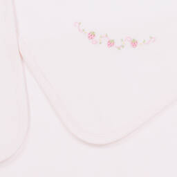 Kissy Kissy-Girls Pima Summer Medley Blanket (73cm) | Childrensalon Outlet