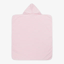 كيسي كيسي-منشفة Cabana Terry قطن مقلم لون زهري (80 سم) | Childrensalon Outlet