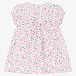 Kissy Kissy-Girls Pink Pima Cotton Floral Fantasy Dress | Childrensalon Outlet