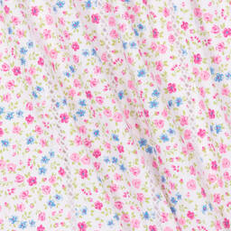 Kissy Kissy-Girls Pink Pima Cotton Floral Fantasy Dress | Childrensalon Outlet