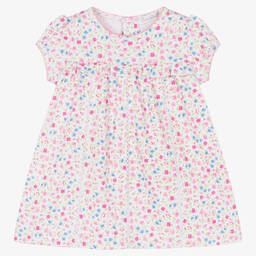 Kissy Kissy-Girls Pink Pima Cotton Floral Fantasy Dress | Childrensalon Outlet