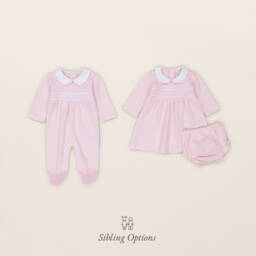 Kissy Kissy-Girls Pink Smocked Cotton Dress | Childrensalon Outlet