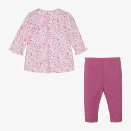 Kissy Kissy-Girls Pink Unicorn Leggings Ensemble | Childrensalon Outlet