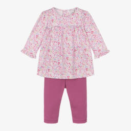 Kissy Kissy-Girls Pink Unicorn Leggings Ensemble | Childrensalon Outlet