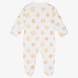 Kissy Kissy-Girls Radiant Sunbeam Cotton Romper | Childrensalon Outlet