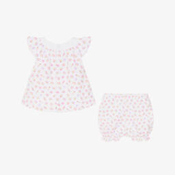 Kissy Kissy-Белый комплект шорт Seashell Dream для девочек | Childrensalon Outlet