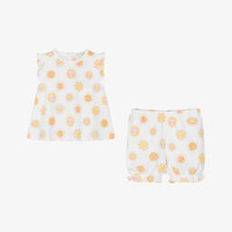 Kissy Kissy-Летний комплект хлопковых шорт для девочек | Childrensalon Outlet