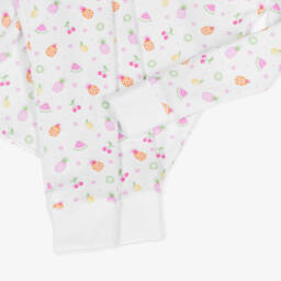 Kissy Kissy-Пижама из белого хлопка с фруктовым узором для девочек | Childrensalon Outlet