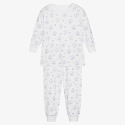 Kissy Kissy-Girls White Cotton Pyjamas | Childrensalon Outlet