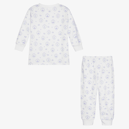 Kissy Kissy-Girls White Cotton Pyjamas | Childrensalon Outlet
