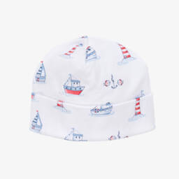 Kissy Kissy-قبعة بحرية بيضاء للبنات | Childrensalon Outlet