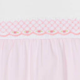Kissy Kissy-Girls White & Pink Summer Bishop Babygrow | Childrensalon Outlet