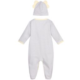 Kissy Kissy-Серый комплект из комбинезона-слипа и шапочки для малышей | Childrensalon Outlet