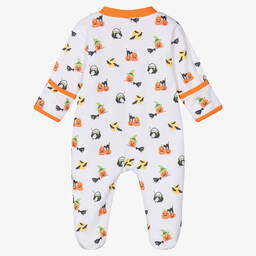 Kissy Kissy-Hello Halloween Pima Cotton Babygrow | Childrensalon Outlet