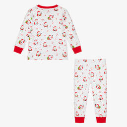 Kissy Kissy-بيجاما قطن بيما لون أبيض | Childrensalon Outlet