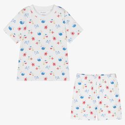 Kissy Kissy-Пижама из хлопка пима с обитателями океана | Childrensalon Outlet