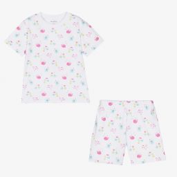 Kissy Kissy-Ocean Pima Cotton Pyjamas | Childrensalon Outlet