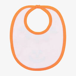 كيسي كيسي-مريلة قطن بيما لون برتقالي للأطفال | Childrensalon Outlet