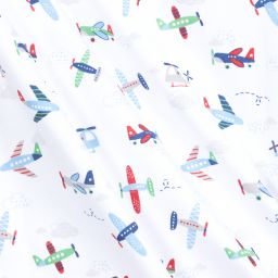 Kissy Kissy-Pima Cotton Aeroplane Pyjamas | Childrensalon Outlet