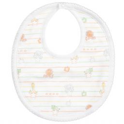 Kissy Kissy-Хлопковый слюнявчик из хлопка пима с принтом-алфавитом | Childrensalon Outlet