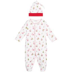 Kissy Kissy-Комплект из комбинезона-слипа и шапочки из хлопка пима | Childrensalon Outlet