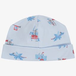 Kissy Kissy-Pima Cotton Blue Dragon Hat | Childrensalon Outlet