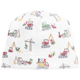 Kissy Kissy-Шапочка из хлопка пима с экскаваторами | Childrensalon Outlet