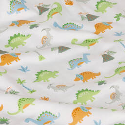 Kissy Kissy-Pima Cotton Dino Frontier Blanket (71cm) | Childrensalon Outlet