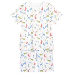 Kissy Kissy-Pima Cotton Dino Pyjamas | Childrensalon Outlet