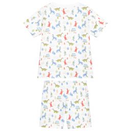 Kissy Kissy-Pima Cotton Dino Pyjamas | Childrensalon Outlet